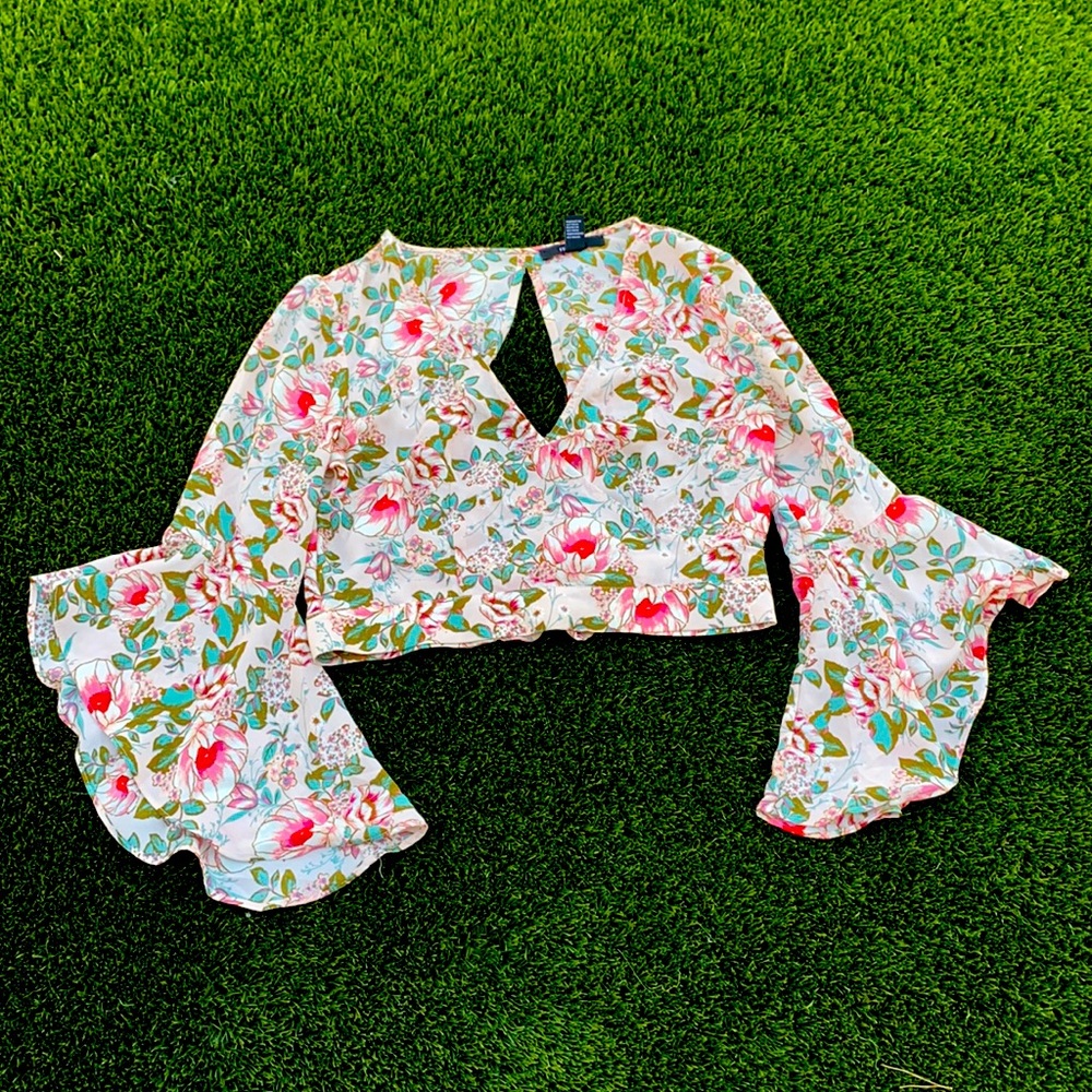 Long Sleeve Crop Top